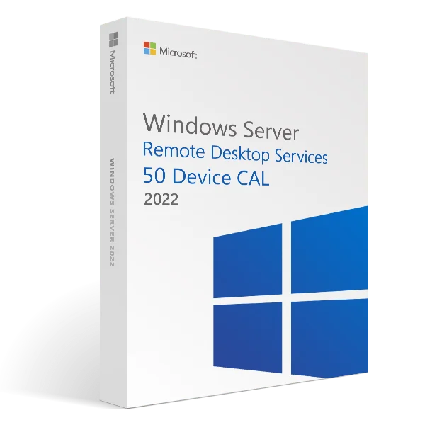 Windows Server 2022 RDS 50 Device CAL Digital License