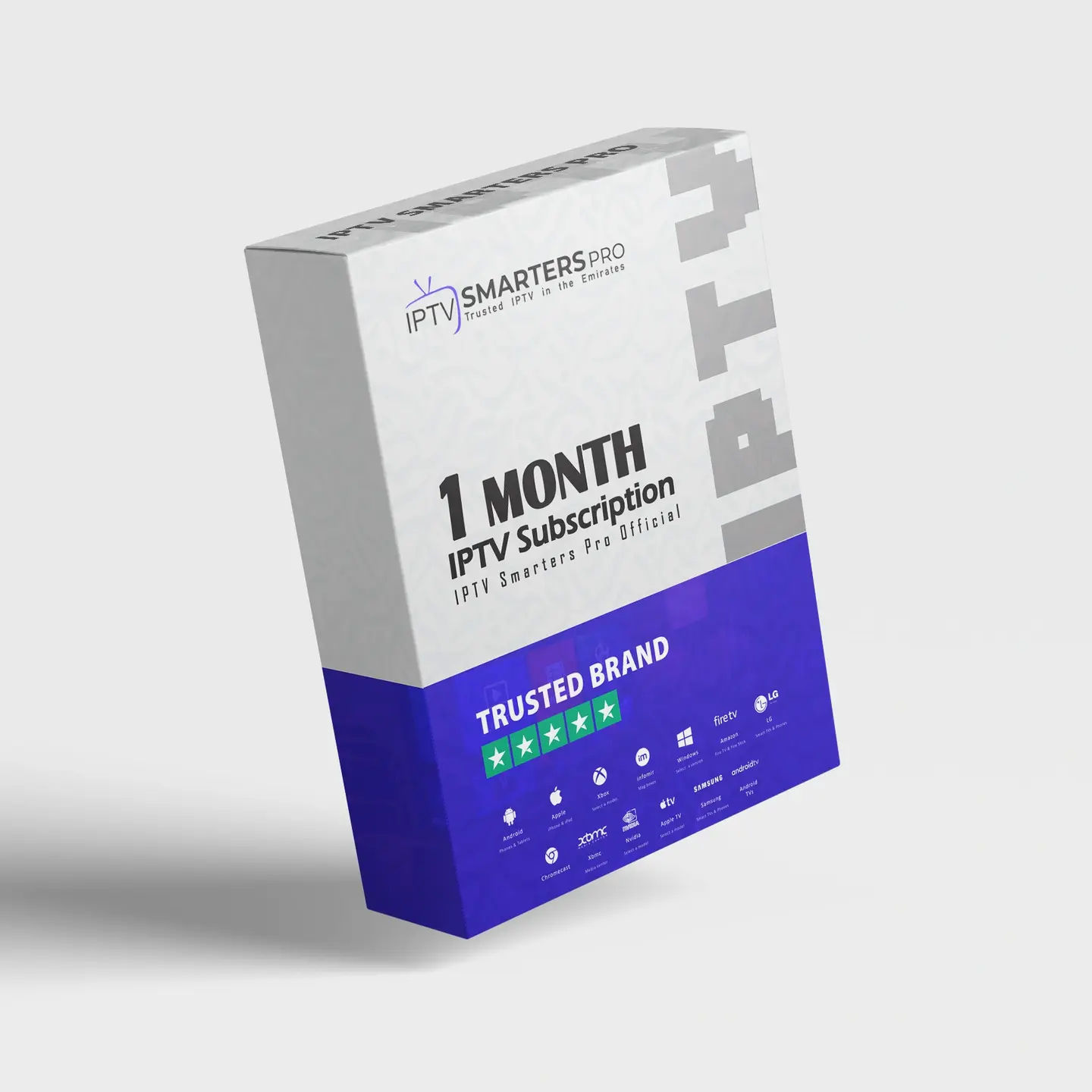 IPTV Subscription 1 Month – IPTV Smarters Pro